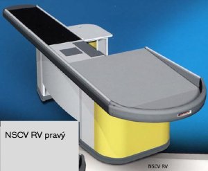 pokladní box s pásem NSV RV, NSCV RV